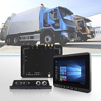 7" vehicle-mount computer FM07Intel® Celeron®MIL-STD-810Grugged