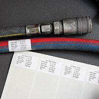 Identification label Hose Identification Labelsthermal transferprintablefunctional