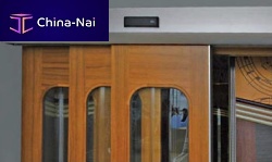 Interior door glassaluminumtelescopic