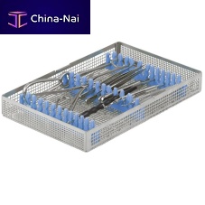 Stainless steel instrument tray MELAstore 200