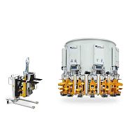 Vertical bagging machine VENTOMATIC® GIROMAT®flow-packfor powdersmulti-line