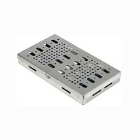 Tray for dental instruments DC01YD