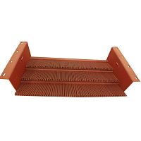 Vibrating feeder grizzly screen plate