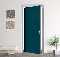 Pivoting door interiorlaminatesliding