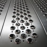 Aluminum grating Perf Oostainless steelgalvanised steelmild steel