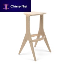 Contemporary bar stool LAVITTA BAR STOOL � OAKmolded plywoodcommercial
