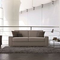 Sofa bed FLASHcontemporaryfabricleather