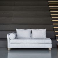 Contemporary daybed JAZZ DB-LFfabricbeechbeech base