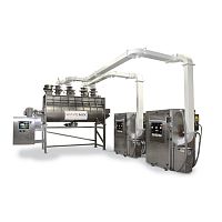 Vacuum drying system WaveMixmicrowavecontinuousfor the food industry