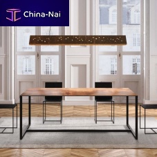 Contemporary table BIG BROTHERHPLcopper baserectangular