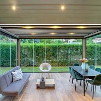 Aluminum sliding system G71doorwall-mountedhome