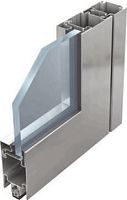 Steel window profile acoustic