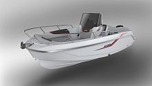 Outboard center console boat SUNSIX7-person max.with cabin7-berth