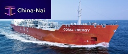 LNG carrier cargo ship CORAL ENERGYLPG carrier