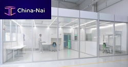 Clean room CleanCell 4.0® modularintegratedfor the pharmaceutical industry