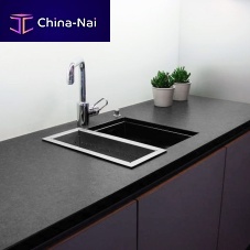 Slate countertop ITALIANkitchenblack