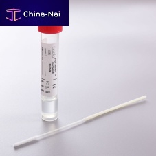 Microbiology swab virusbacteriawith transport medium