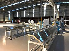 Profile extrusion line coatingfor PVCfor PP