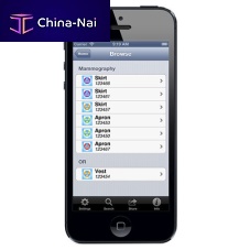 Radiology iOS application ShieldTrackerradiation dose monitoringtracking