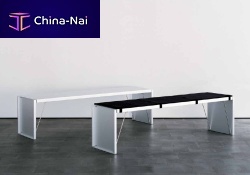 Contemporary bench metal