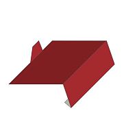 Galvanized steel ridge cap 27
