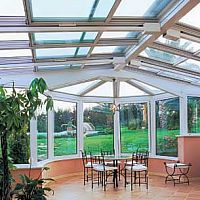Pitched roofing SUNROOFSflatroundedglass