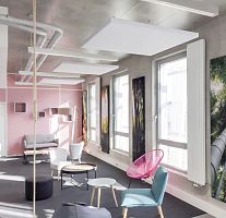 Wall-mounted acoustic panel STYLEfor ceilingfor false ceilinghanging