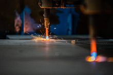 Laser cutting machine waterjetplasmafor metal