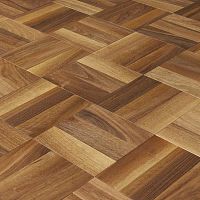 Engineered parquet floor DAMA IIwalnutgluedtile