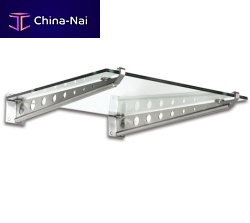Entrance canopy BO 5211041 metalglassflat