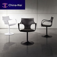 Contemporary chair FLTE GIREVOLEindoorsynthetic leatherswivel