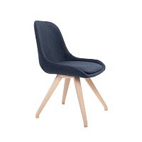 Contemporary chair ALISHA SE01 indoorfabricbeech base