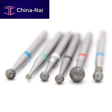 Dental burr diamondcoating