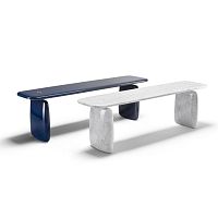 Contemporary bench ATLASmarble