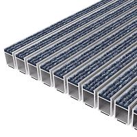 Public building entrance mat TOP CLEAN HIGHrubberaluminumdust control