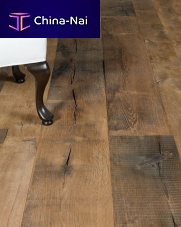 Solid parquet floor OLD FACTORYoakagednailed