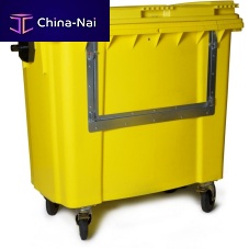 Plastic waste container 34-1053for urban waste4-wheel