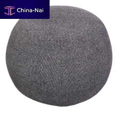 Contemporary pouf POU-ROU2fabricroundcommercial