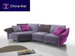 Modular sofa FLOWERcontemporaryfabricmulti-color