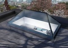 Fixed glass roof ROOFLIGHTpyramid type