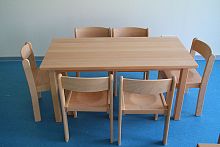 Contemporary chair indoorwoodenstackable