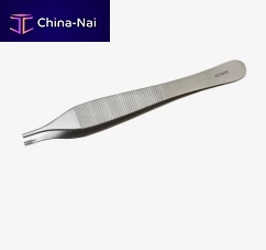 Veterinary forceps 015522 tissue graspingAdsonstraight