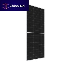Monocrystalline silicon solar panel NBJE610bifacialhalf-cellCE