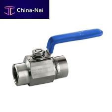 Floating ball valve K110leverfor controlthreaded