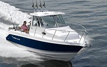 Outboard cabin cruiser 26 XPtwin-enginehard-topsport-fishing