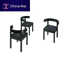 Traditional chair LEONARDOindoorleatherbeech base