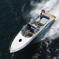 Inboard express cruiser 32Grand Zondatwin-engineopendual-console