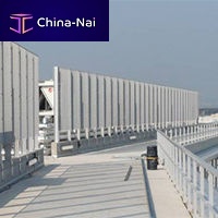 Louvered fencing for public spacesgalvanised steelaluminium