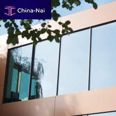 Aluminum facade system MINIMAL WINDOWS® HIGHLINEglass