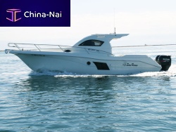 Outboard cabin cruiser OffShore Protwin-enginehard-topoffshore